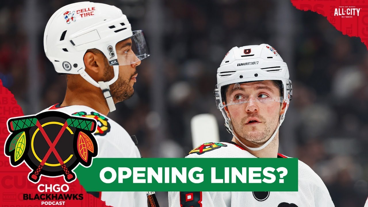 Predicting The Chicago Blackhawks Opening Night Lineup | CHGO ...