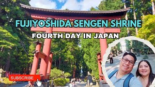 FUJIYOSHIDA SENGEN SHRINE || Fourth Day in Japan @jaynjoy vlog 623