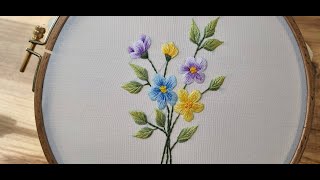 Embroidery Elegance | Embroidery Flower