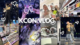 Kcon Vlog-  besties on tour pt 2~~ all 3 days, plus lots of kpop album shopping ~~