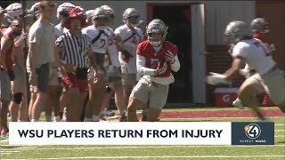 WSU player returns from injury