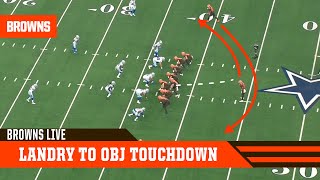 Play Breakdown: Landry to OBJ Touchdown | Browns Live