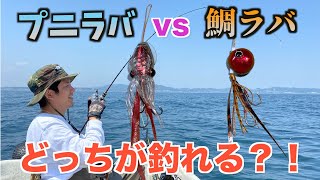 ガチバトルで怪物が！！？【金田湾プニラバ鯛ラバ対決】