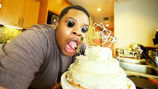 Baking A Birthday Cake Without a Recipe *secret talent*