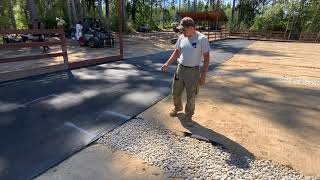 More Progress! French Drains Installed In Our Horse Arena At Cascadia Heritage Farm!