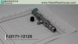 EZ Clip AC Fitting FJ3171-1212S (Eaton Weatherhead Aeroquip)