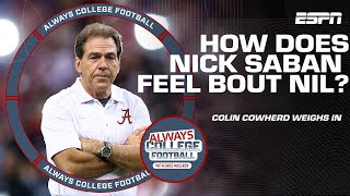 Is Nick Saban worried about NIL when it comes to Texas?  | Always College Football