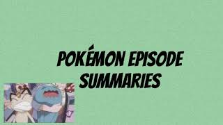 Pokémon anime episode summaries episode 176