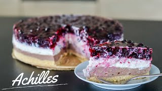 Achilles - so simple and delicious dessert | With jelly and fruit