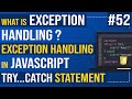 Javascript Tutorial | Exception Handling in JavaScript | JavaScript Try...catch Statement
