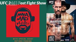 Conor Mcgregor 40 second TKO of Donald Cerrone | UFC 246 Post Fight Show