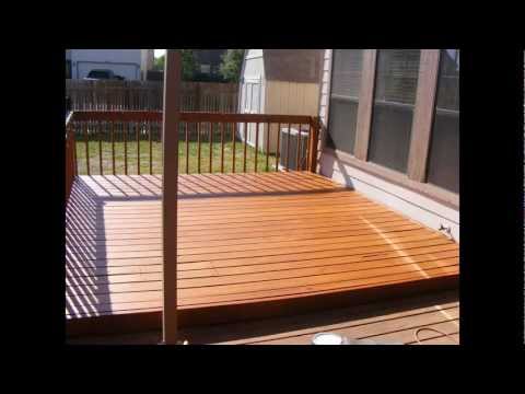 How to sand, stain and seal a 12X12 pine deck using a belt sander and some simple tools. How to sand, stain and seal a 12X12 pine deck using a belt sander and some simple tools.