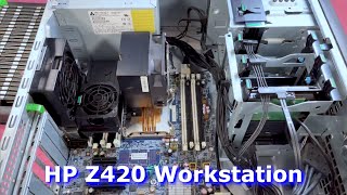 HP Z420 Workstation Review \u0026 Overview | Memory Install Tips | How to Configure HPE System | Gaming