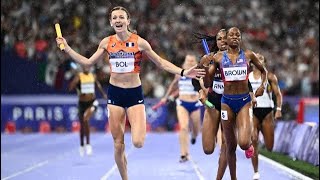 Paris Olympics: Netherlands stuns U.S. in 4x400 mixed relay.