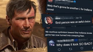 The internet REACTS to the Indiana Jones Game Reveal! Was ‘First Person’ a Big Mistake?