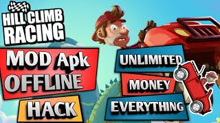 Cara Download Hill climb Racing hack mod Unlimited Money everything diamond | apk no root