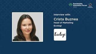 Ecologi இல் Crista Buznea உடனான நேர்காணல் | #SIF22