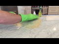 how to polish marble counter tops by hand