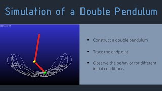 Adams Tutorial 5 | Double Pendulum - Chaotic Motion Simulation & Tracing
