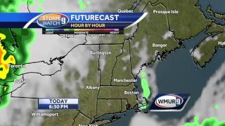 Mild day with clouds moving in
