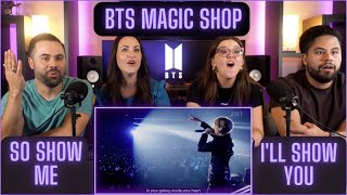 First time ever watching BTS “MAGIC SHOP Live” - BTS Really does love ARMY 😍🥹 | Couples React