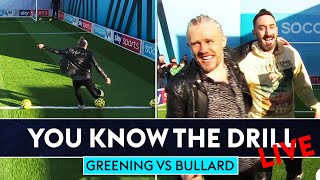 Two footed shooting challenge! | Jimmy Bullard vs Jonathan Greening | You Know The Drill LIVE!