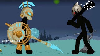 Voltaic Spearton vs Mega giant swordwraths and Mega final boss (light of hope) - stick war animation