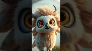 Please Like and Subscribe, Strange Owl Laughing wildly \u0026 enjoying #funnyvideos #aianimals  #aivideo