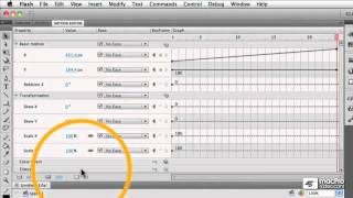 Flash CS5 101: Core Flash CS5 - 67 Using the Motion Editor