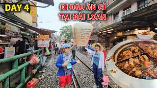 Đi Đâu Chơi Ăn Gì Khi Đến Đài Loan - Một Ngày Khám Phá Phố Cổ, Thác Nước \u0026 Chợ Đêm Roche | Day 4