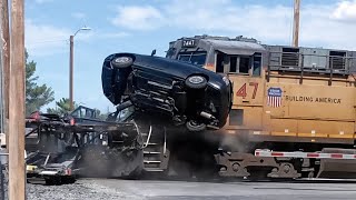 10 Craziest Train Collisions and Mistakes Caught on Camera