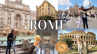 ROME TRAVEL VLOG | visiting colosseum, Trevi, Vatican| travel guide what to do &