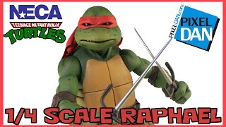 Raphael NECA Toys Teenage Mutant Ninja Turtles Movie 1/4 Scale Figure Video Review