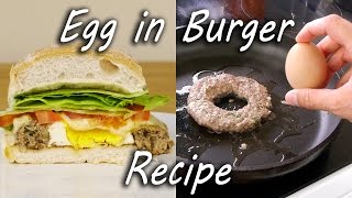 Homemade Burger Recipe