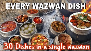 Every Kashmiri Wazwan dish with Name | War4u tv