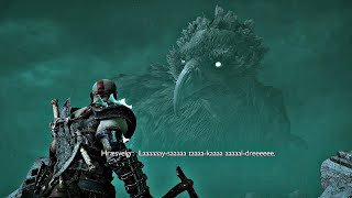 Speaking With Giant Bird Hraesvelgr After Ending Scene Scene - God of War 5 Ragnarok (4K 60FPS) PS5