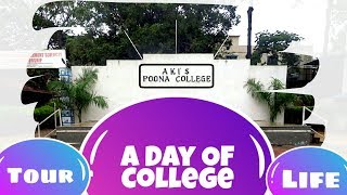 A Day Of College | Life \u0026 College Tour | AKI'S Poona College