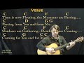 Softly and Tenderly (Hymn) Guitar Lesson Chord Chart in C with Chords & Lyrics