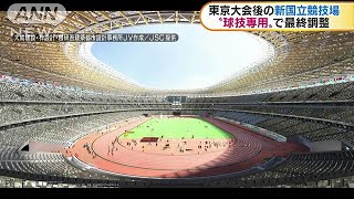 新国立競技場　東京大会後は“球技専用”で最終調整(17/07/27)