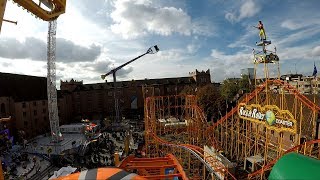 Rock \u0026 Rollercoaster - Vorlop (Onride 1) Basler Herbstmesse 2017