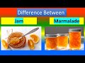 Difference between JAM and MARMALADE