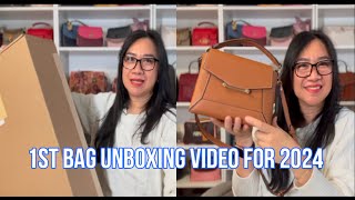 1ST BAG UNBOXING VIDEO OF 2024 | MY 1ST STRATHBERRY BAG!