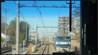 【 高崎線 #7 】前面展望 北上尾駅から桶川駅までの間