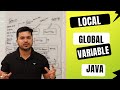 What is Local and Global Variable In Java or Instance Variable in Java