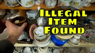 Sourcing Trip Finds Illegal Item