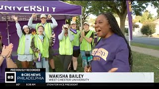 CBS3 Philadelphia Features WCU Move-In Day