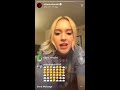 chloe kohanski instagram live stream 27 november 2017