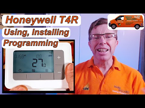 Honeywell T4 and T4R. How to operate, program, set up and install. Honeywell Home T4R Review. 2021