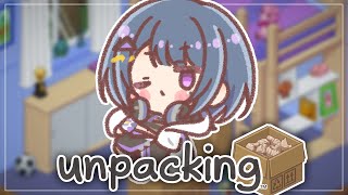 【 Unpacking 】急に始まる深夜のお片付け配信🧹【小清水 透 / にじさんじ】