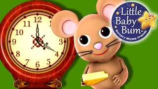 Hickory Dickory Dock | Nursery Rhymes for Babies by LittleBabyBum - ABCs and 123s